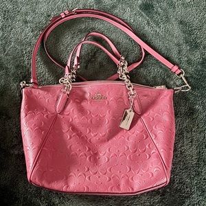 Authentic Coach Crossbody/Shoulder Bag - Pink